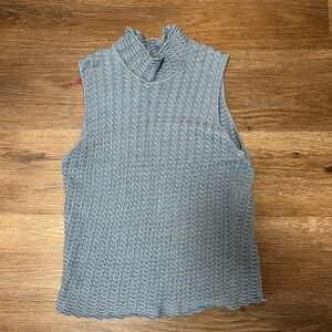 DANA BUCHMAN mock neck tank L